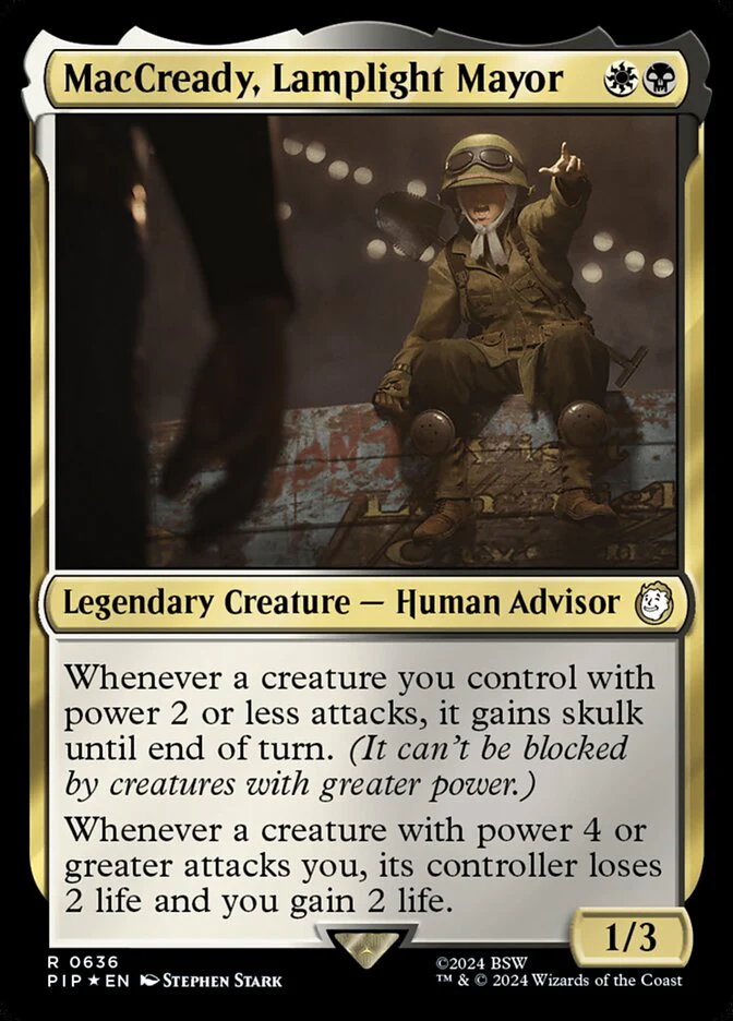 MacCready, Lamplight Mayor - Legendary - Surge Foil (Foil)