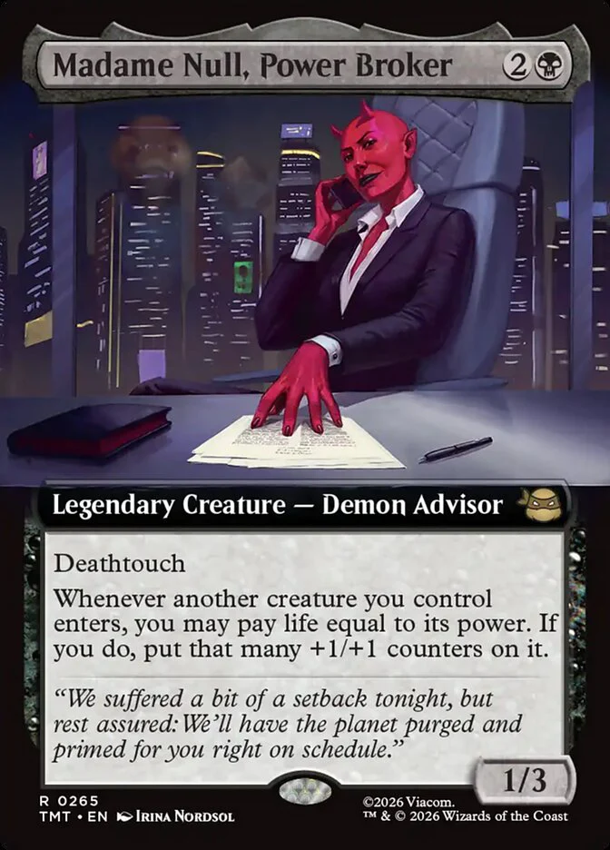 Madame Null, Power Broker - Extended Art - Legendary (Foil)