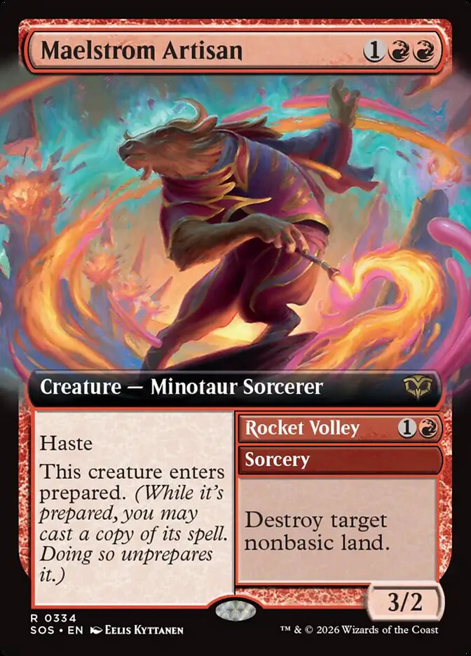 Maelstrom Artisan // Rocket Volley - Extended Art