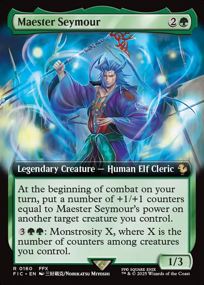 Maester Seymour - Extended Art - Legendary