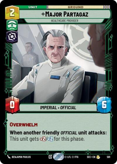 Major Partagaz - Healthcare Provider - Foil