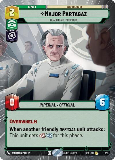 Major Partagaz - Healthcare Provider (Hyperspace) - Foil