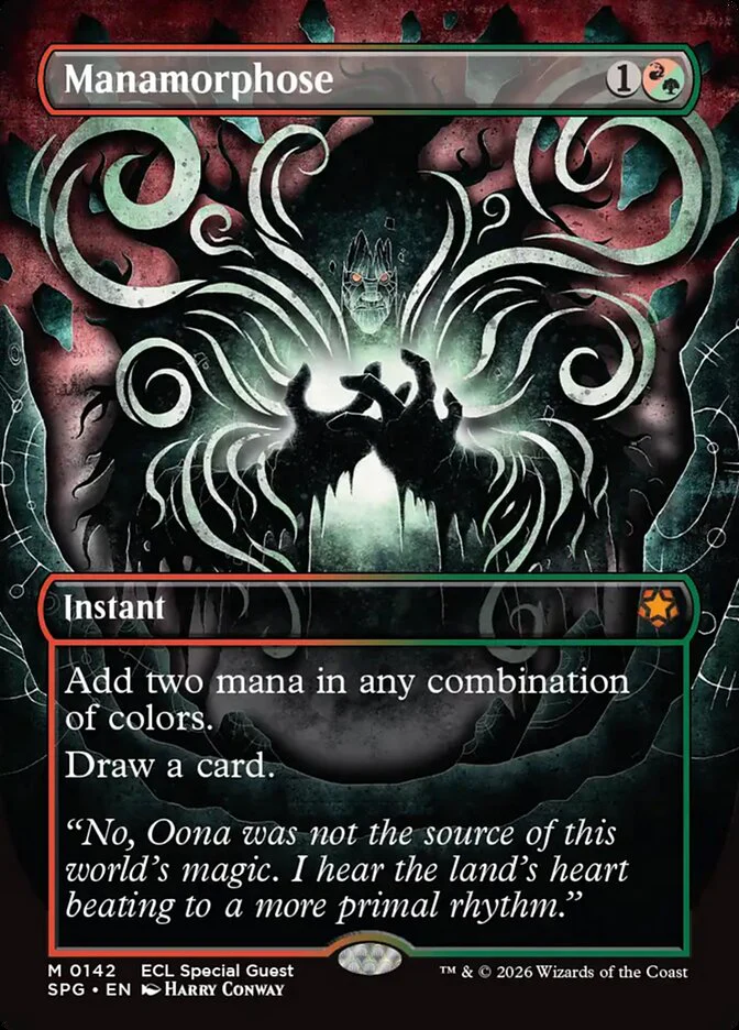 Manamorphose - Borderless - Full Art - Inverted (Foil)