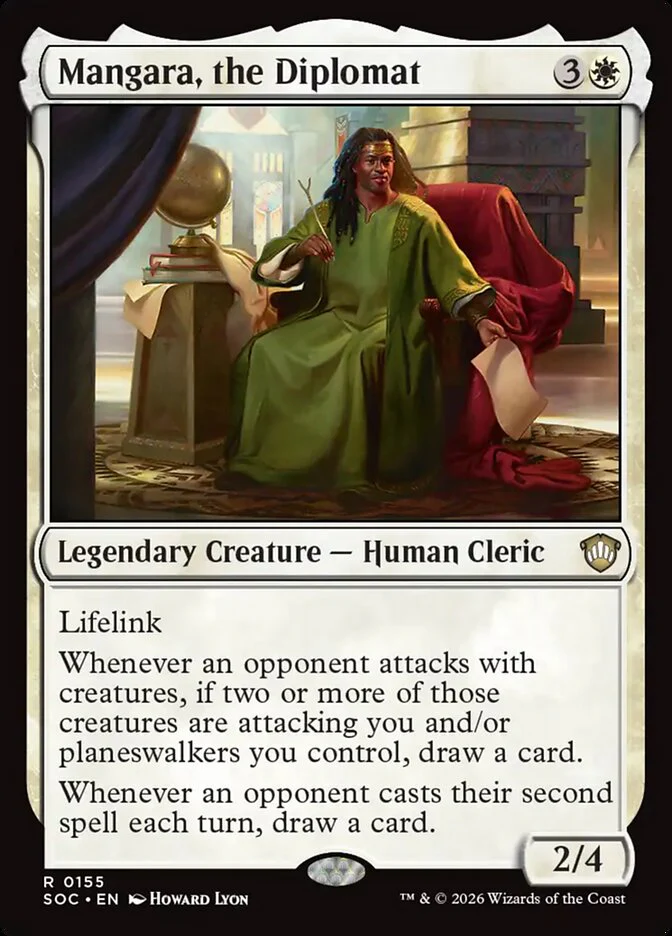 Mangara, the Diplomat - Legendary