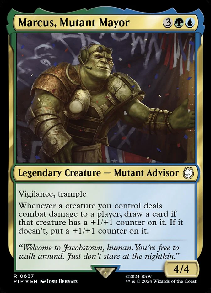 Marcus, Mutant Mayor - Legendary - Surge Foil (Foil)