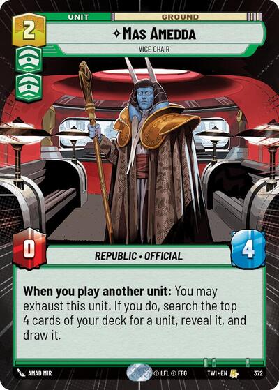 Mas Amedda - Vice Chair  (Hyperspace) - Foil