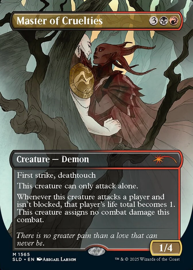 Master of Cruelties - Borderless - Full Art (Foil)