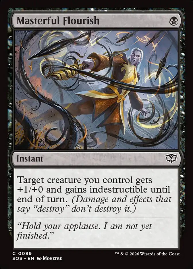 Masterful Flourish (Foil)