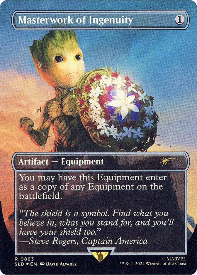 Masterwork of Ingenuity - Borderless - Full Art - Inverted (Foil)
