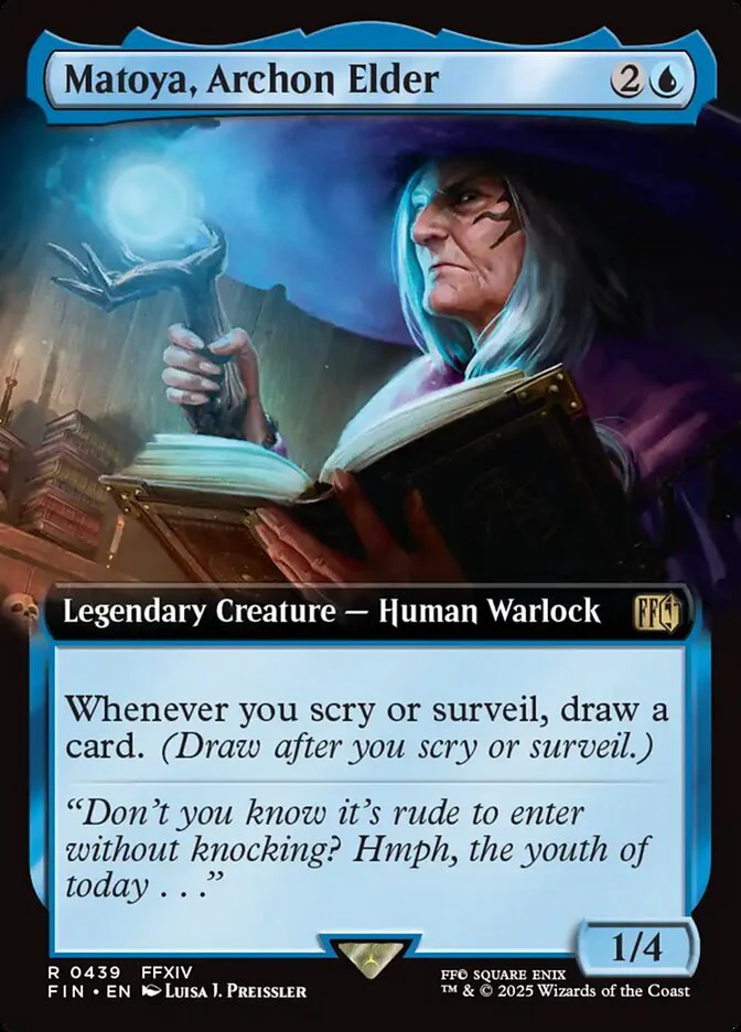 Matoya, Archon Elder - Extended Art - Legendary (Foil)