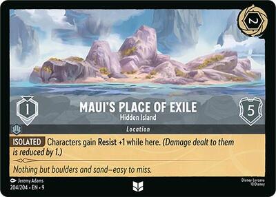 Maui's Place of Exile - Hidden Island - Foil