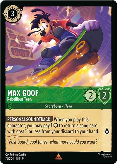 Max Goof - Rebellious Teen - Foil