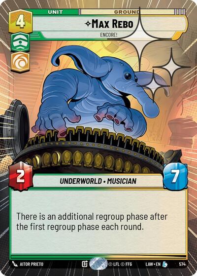 Max Rebo - Encore! (Hyperspace) - Foil