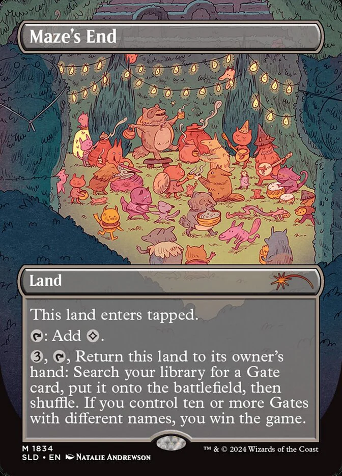 Maze's End - Borderless - Full Art - Inverted (Foil)