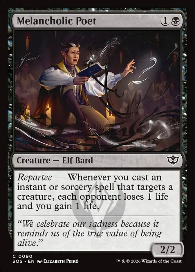 Melancholic Poet (Foil)