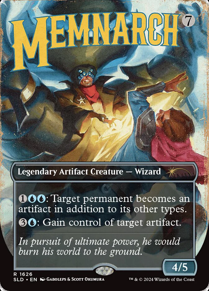 Memnarch - Borderless - Full Art - Legendary (Foil)