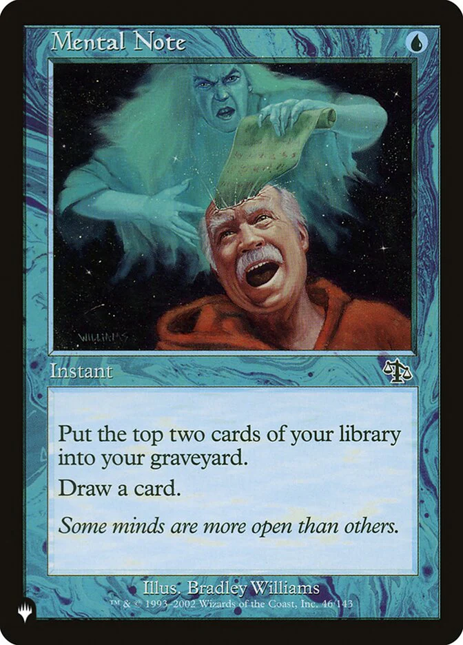 Mental Note - Retro Frame