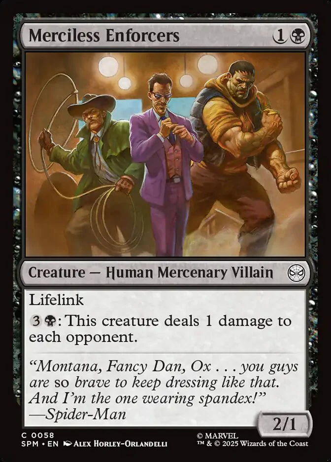 Merciless Enforcers (Foil)