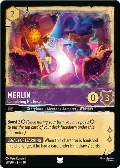 Merlin - Completing His Research - Foil