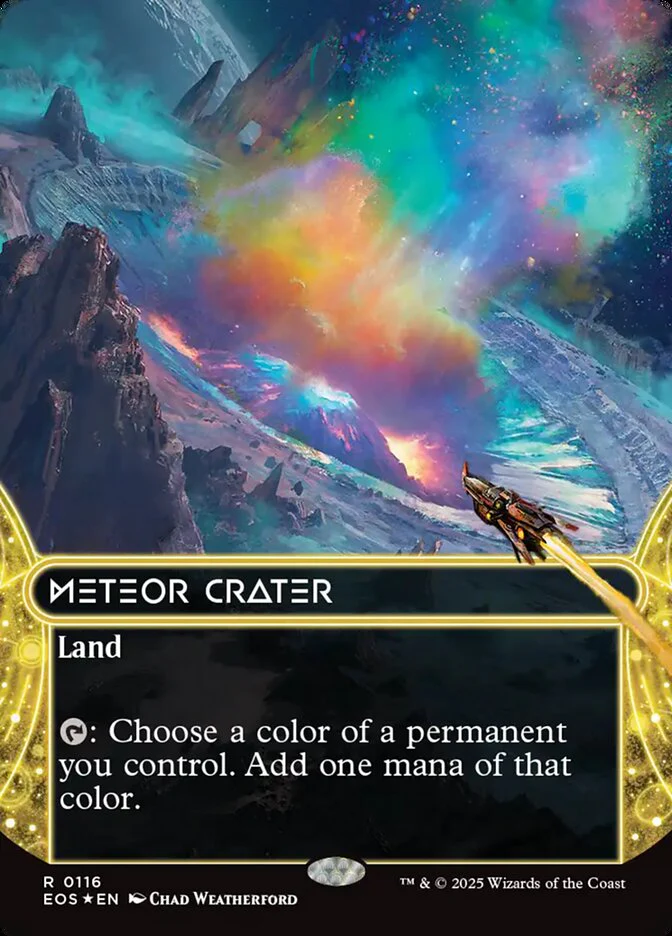 Meteor Crater (Foil)
