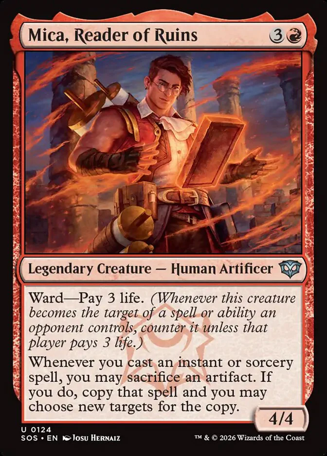 Mica, Reader of Ruins - Legendary (Foil)