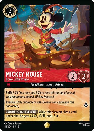 Mickey Mouse - Brave Little Prince - Foil