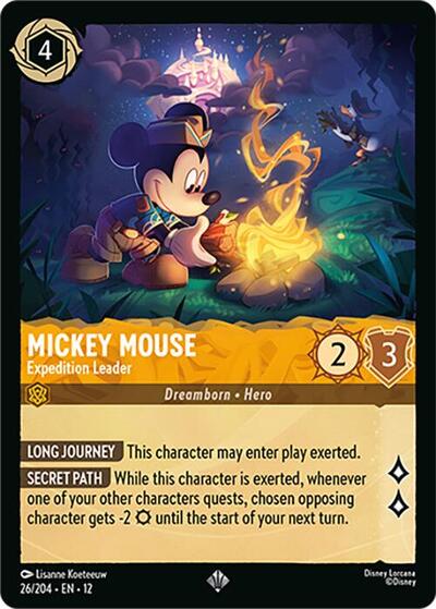 Mickey Mouse - Expedition Leader - Foil