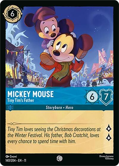 Mickey Mouse - Tiny Tim's Father - Foil