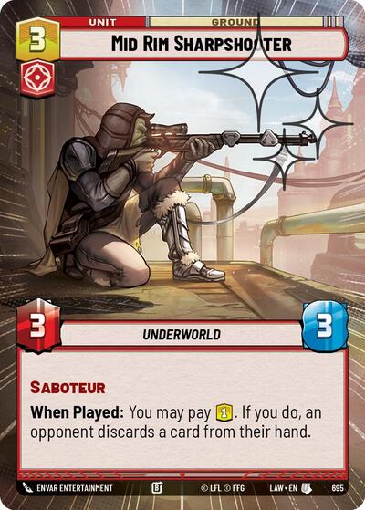 Mid Rim Sharpshooter (Hyperspace) - Foil