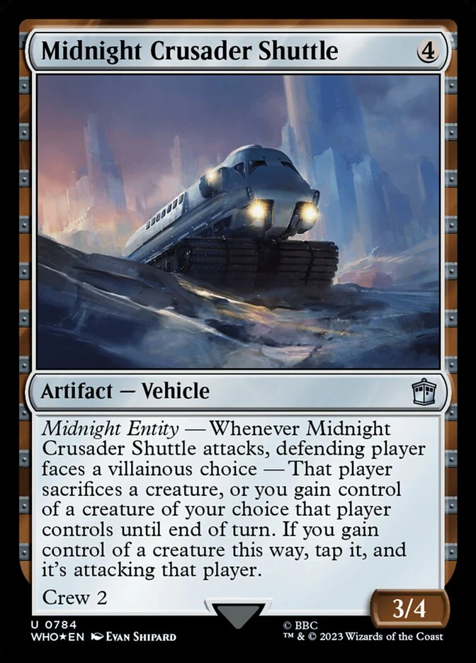 Midnight Crusader Shuttle - Surge Foil (Foil)