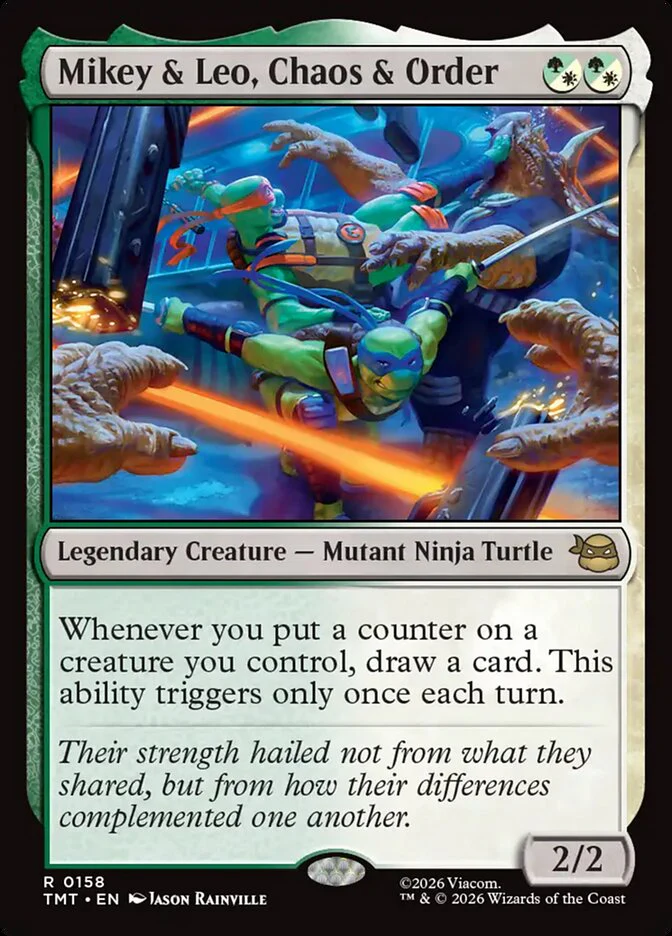 Mikey & Leo, Chaos & Order - Legendary (Foil)