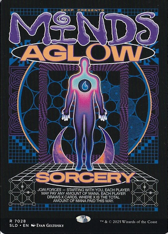 Minds Aglow - Full Art (Foil)
