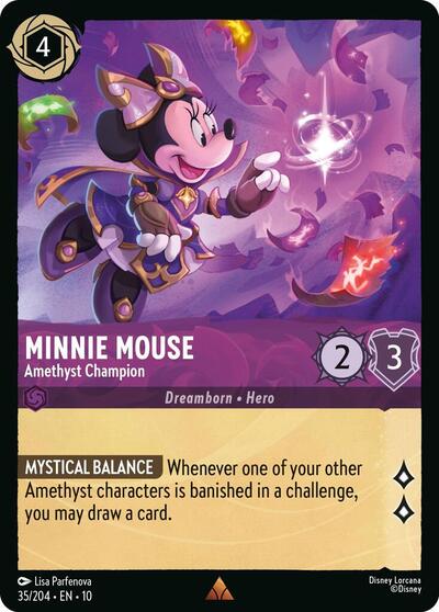 Minnie Mouse - Amethyst Champion - Foil