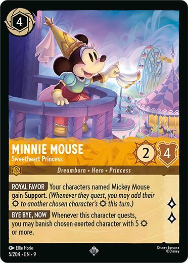 Minnie Mouse - Sweetheart Princess - Foil