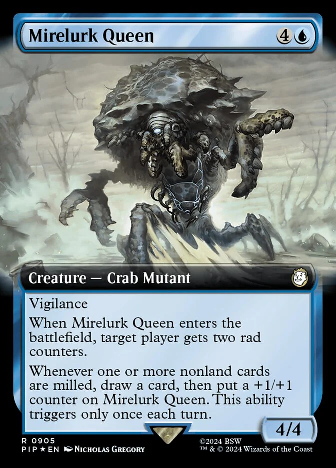 Mirelurk Queen - Extended Art - Surge Foil (Foil)