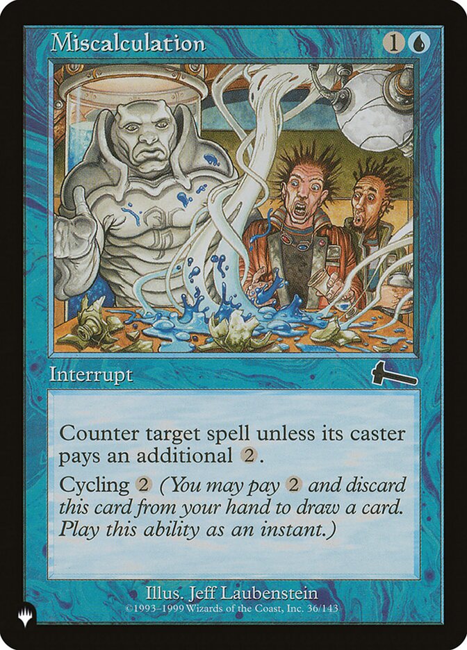 Miscalculation - Retro Frame