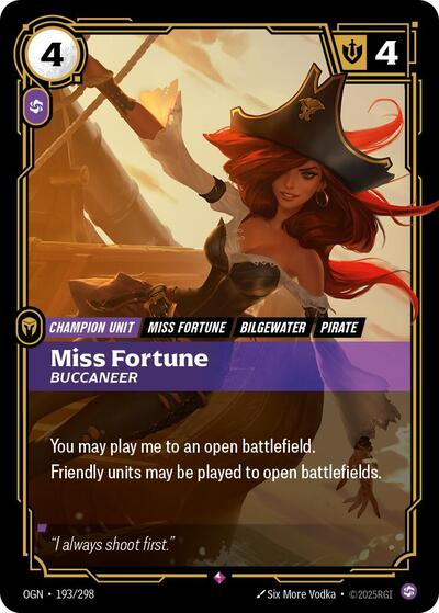 Miss Fortune - Buccaneer - Foil