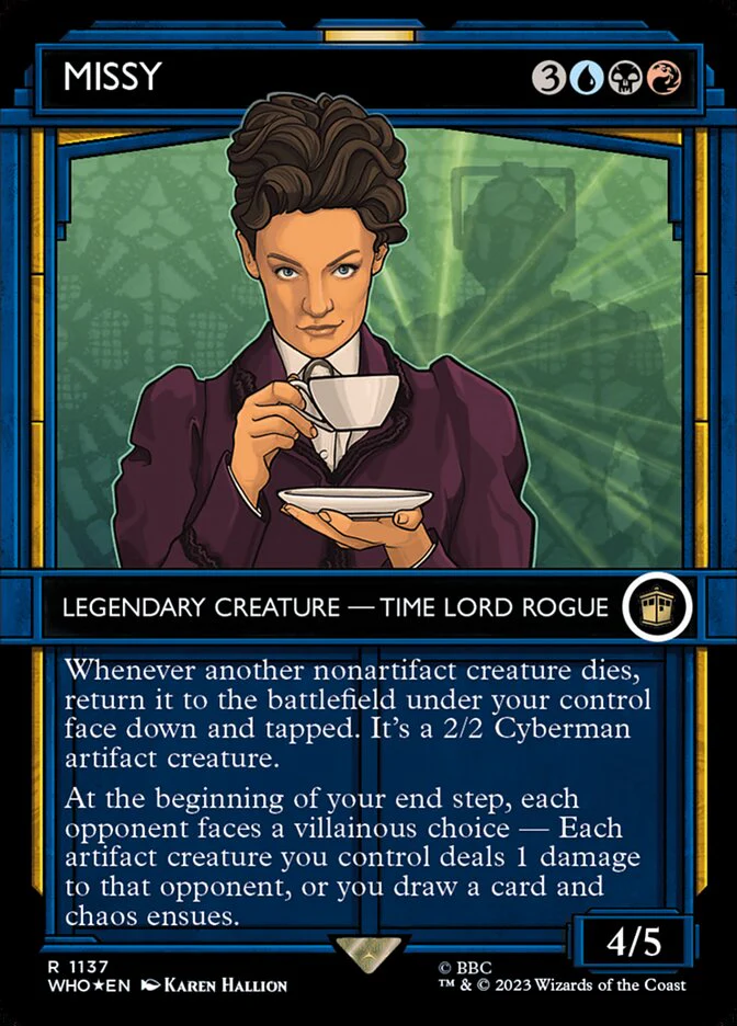 Missy - Borderless - Inverted - Legendary - Showcase - Surge Foil (Foil)