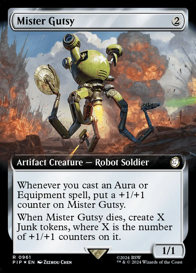 Mister Gutsy - Extended Art - Surge Foil (Foil)