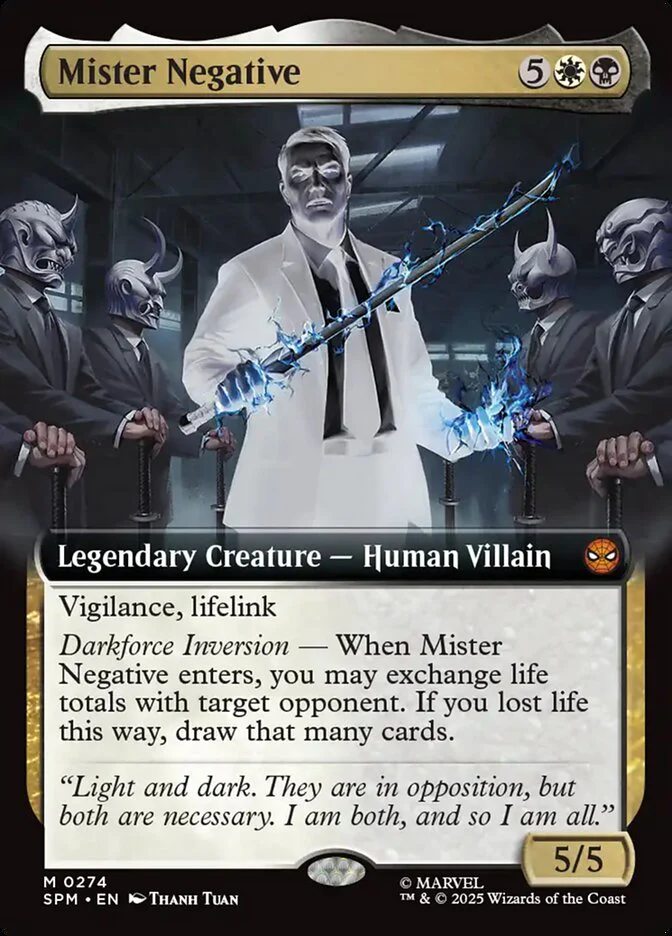 Mister Negative - Extended Art - Legendary (Foil)