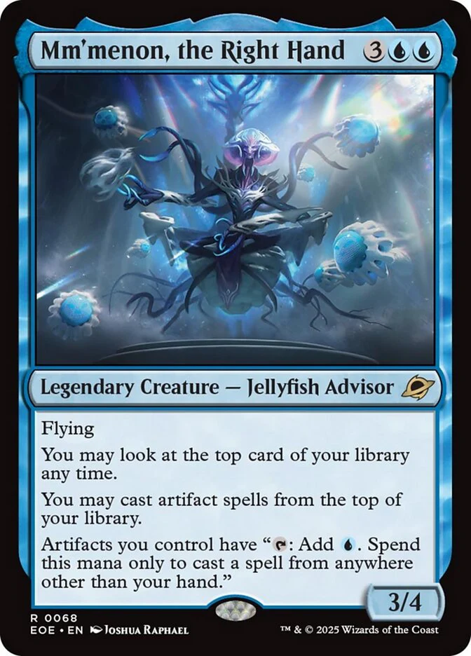 Mm'menon, the Right Hand - Legendary (Foil)