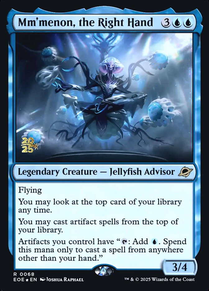 Mm'menon, the Right Hand - Legendary (Foil)