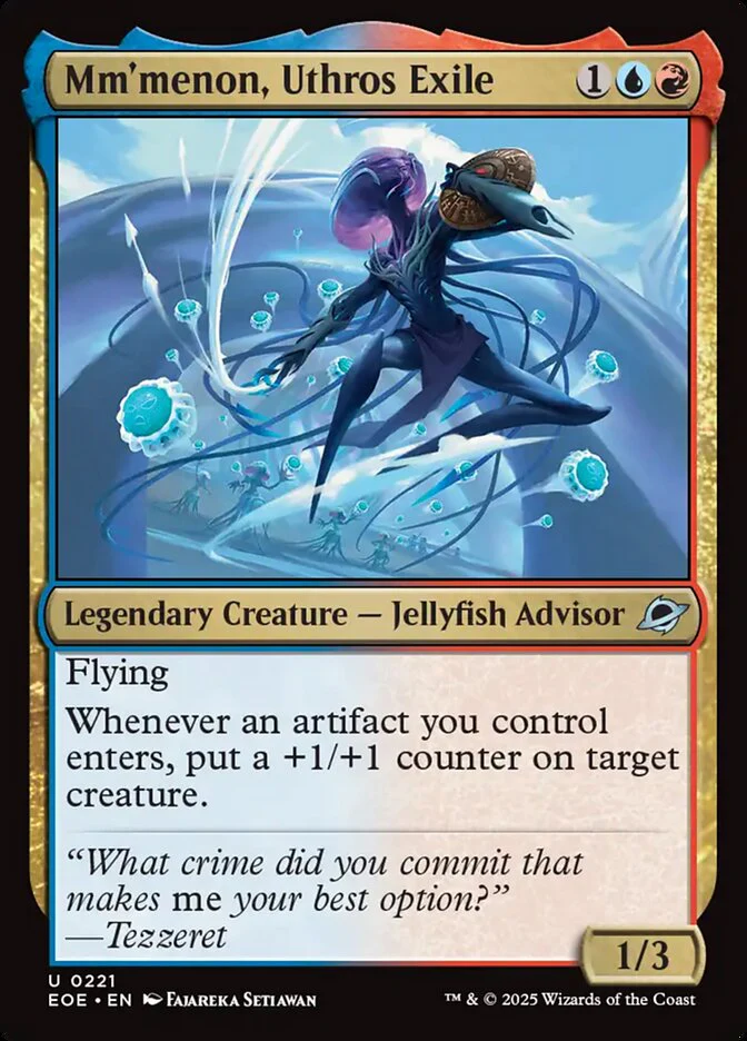 Mm'menon, Uthros Exile - Legendary (Foil)