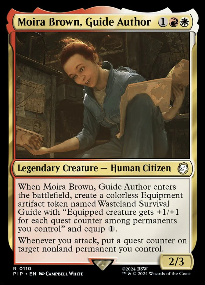 Moira Brown, Guide Author - Legendary (Foil)