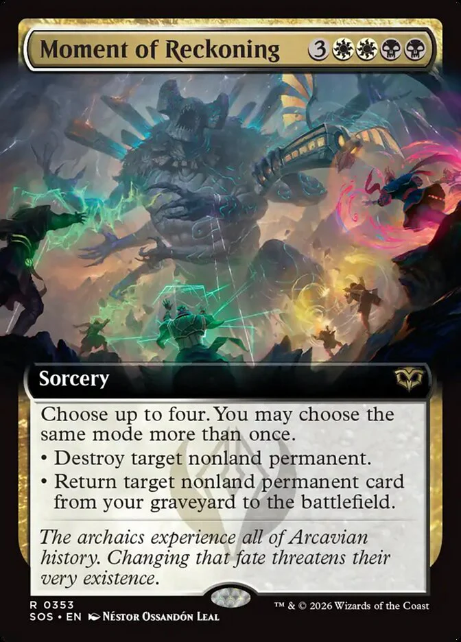 Moment of Reckoning - Extended Art