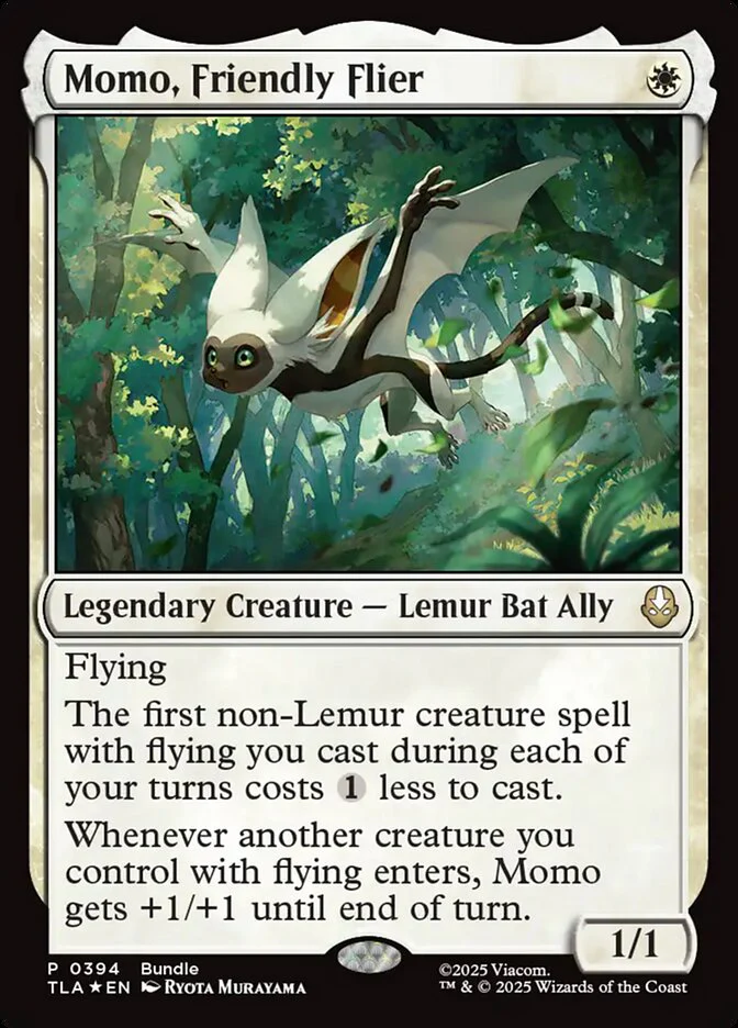 Momo, Friendly Flier - Legendary (Foil)
