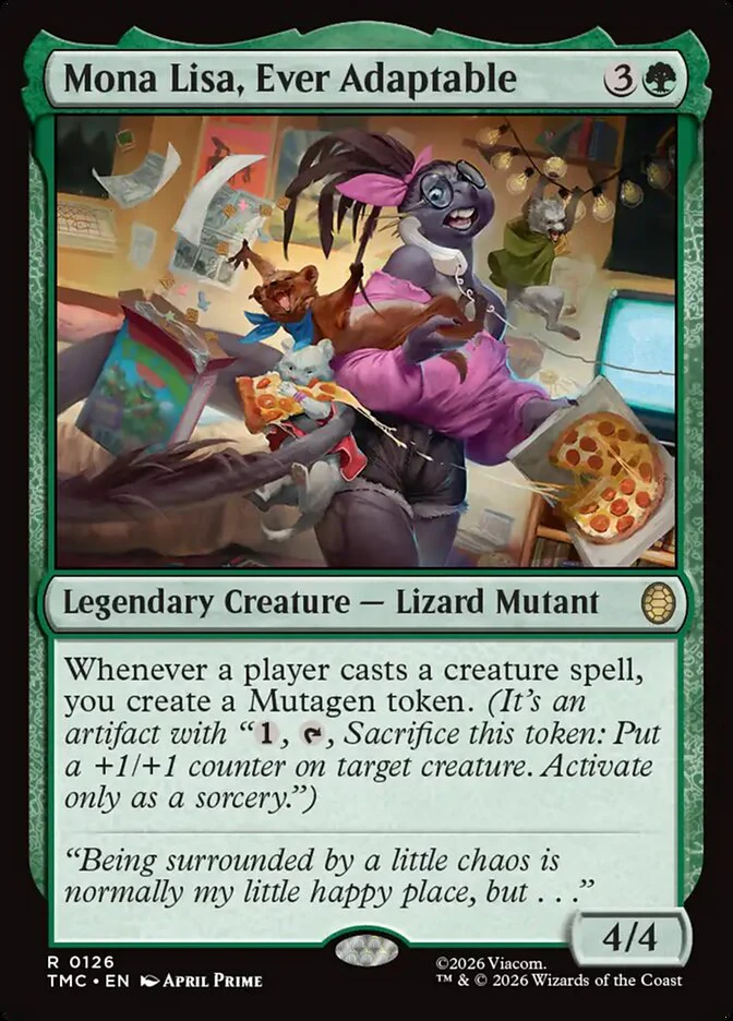 Mona Lisa, Ever Adaptable - Legendary
