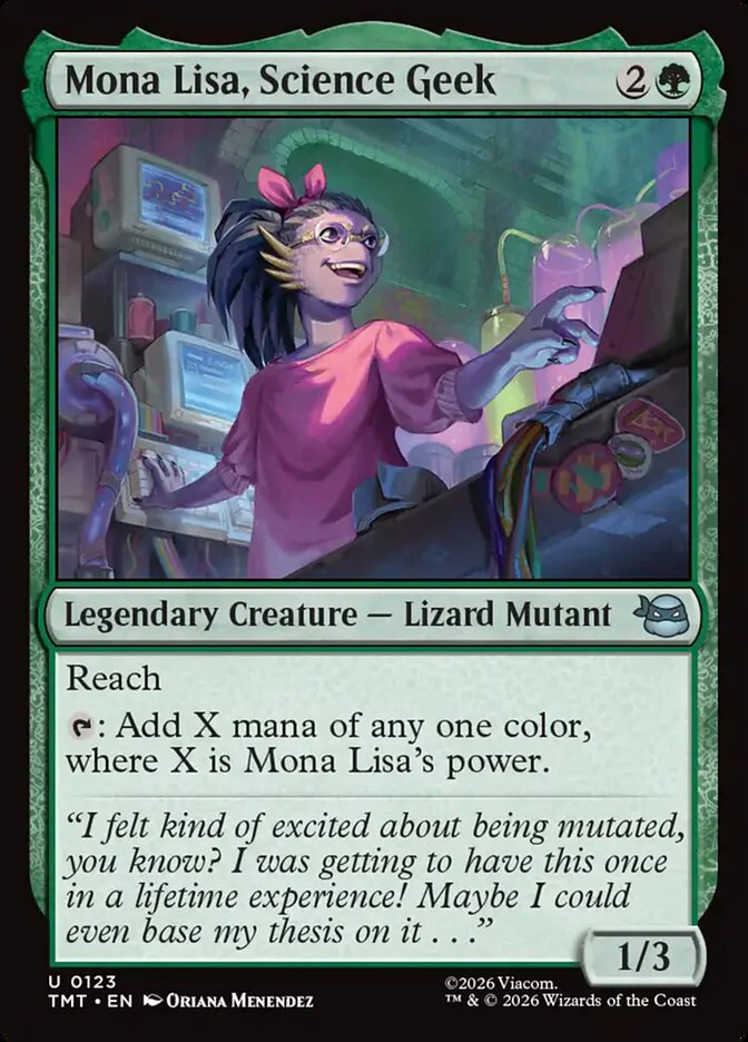 Mona Lisa, Science Geek - Legendary (Foil)