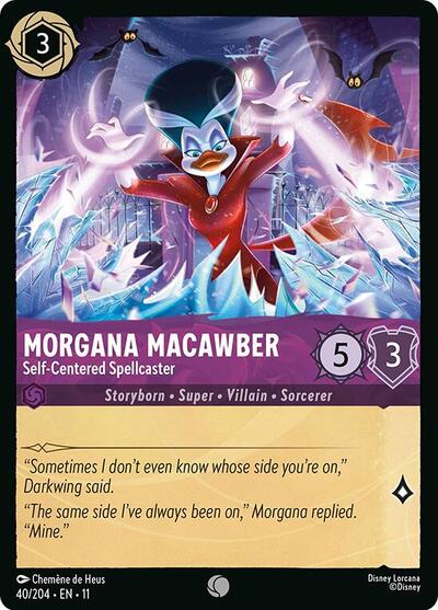 Morgana Macawber - Self-Centered Spellcaster - Foil