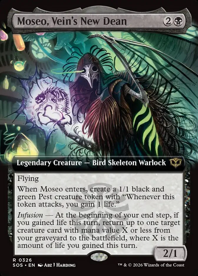 Moseo, Vein's New Dean - Extended Art - Legendary